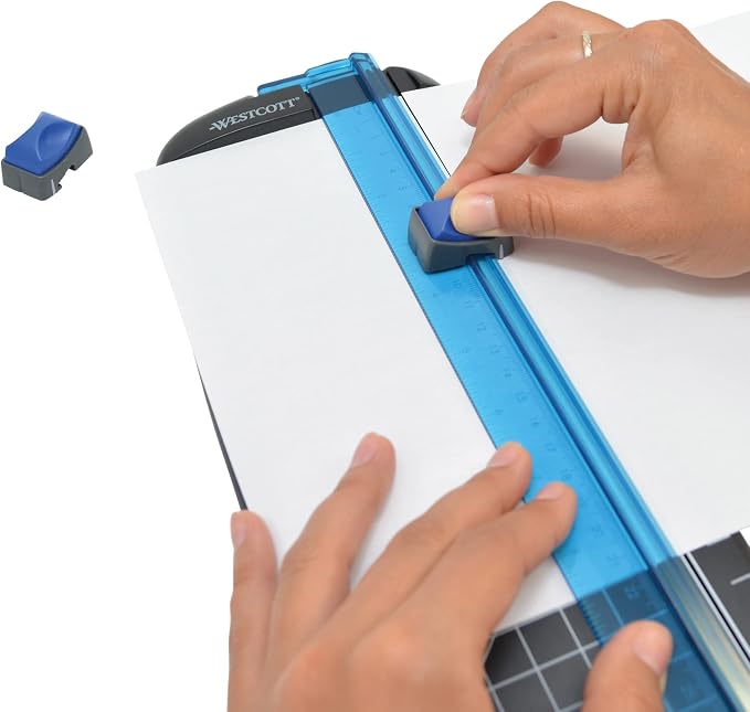 Westcott 15804 Multi-Purpose Personal Paper Trimmer, 12 in - Image 4