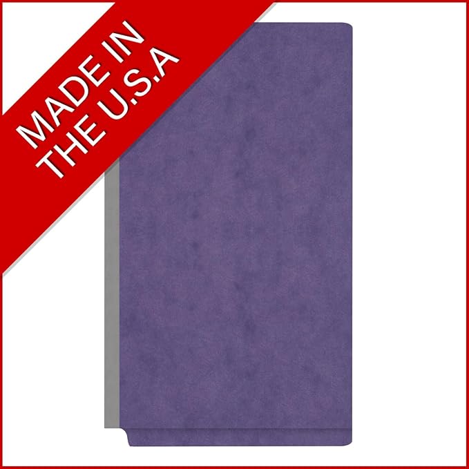 Ecom Folders End Tab Pressboard Classification Folders | Legal Size 25 Pt Stock - Image 5