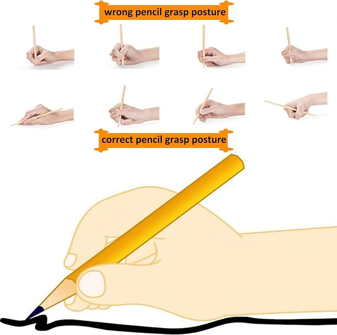 SANNIX 16 Pack Pencil Grippers for Kids Handwriting, Pencil Holder for Kids - Image 5