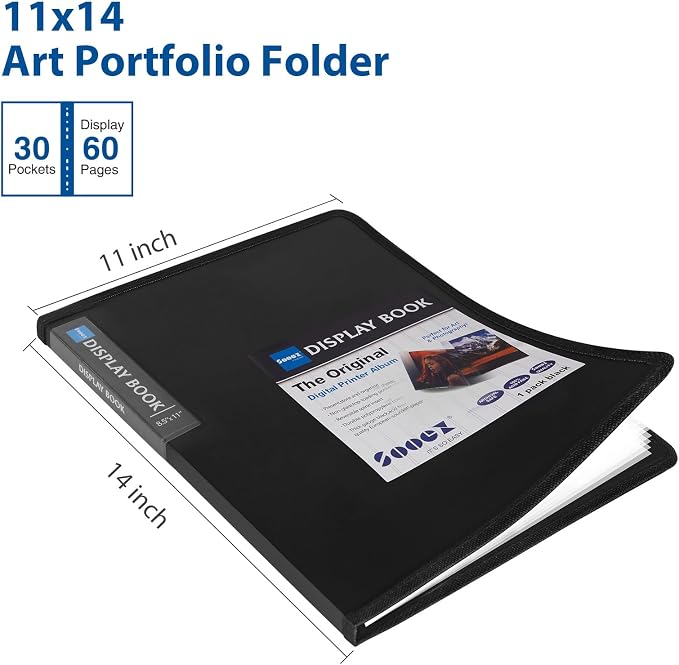Sooez Art Portfolios 11"x14", Large Portfolio Folder - Image 6
