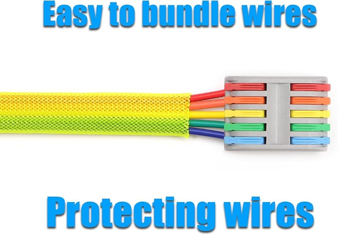 25ft PET Expandable Braided Cable Sleeve 5/8inch Pet Braided Cable Sleeve - Image 6