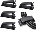 SOULWIT 50Pcs Self Adhesive Cable Management Clips, Cable Organizers Wire Clips by SOULWIT