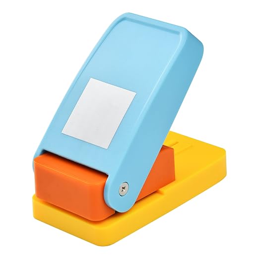 1.5 inch Square Punch Craft Lever Punch Handmade Paper Punch by Wsyhomie
