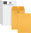 Quality Park 6-1/2 x 9-1/2 Clasp Envelopes, Clasp and Gummed Closures by Quality+Park