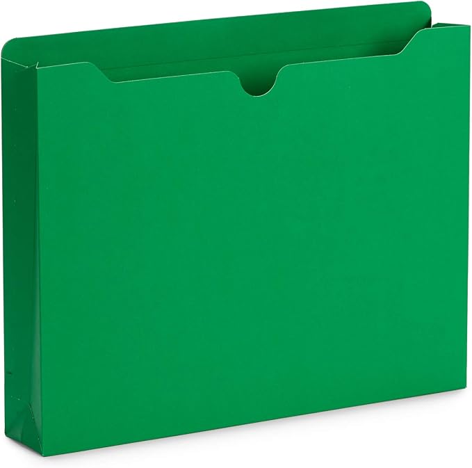 Blue Summit Supplies 2 Inch File Jackets, Expandable Folders, Heavy Duty 2 Inch - Image 2