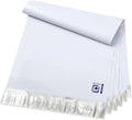 POLYSELLS 100 pcs 19x24 Inches White x Silver Poly Mailers Shipping Envelopes by POLYSELLS