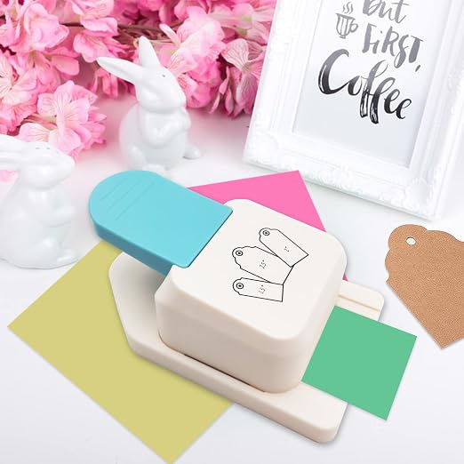 3 in 1 Craft Tag Punch, 1.5/2/2.5 Inch Gift Tag Paper Punches - Image 4
