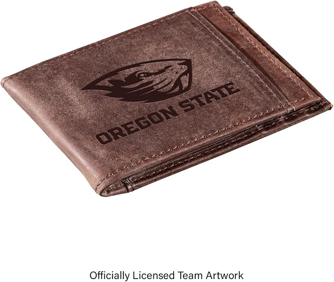 Team Sports America NCAA OREGON STATE UNIVERSITY Front Pocket Slim Wallet - Image 2