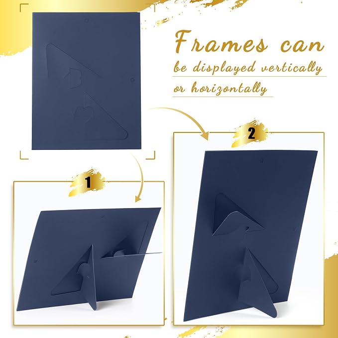 Tatuo 50 Pcs 8.5 x 11 Paper Picture Certificate Frames Horizontal Paper Award - Image 4