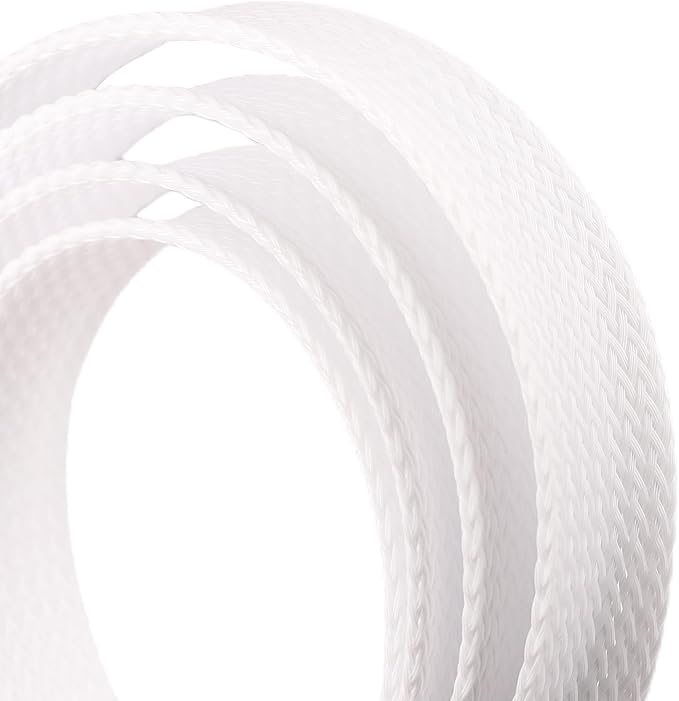 25ft PET Expandable Braided Cable Sleeve 1 inch Pet Braided Cable Sleeve - Image 2