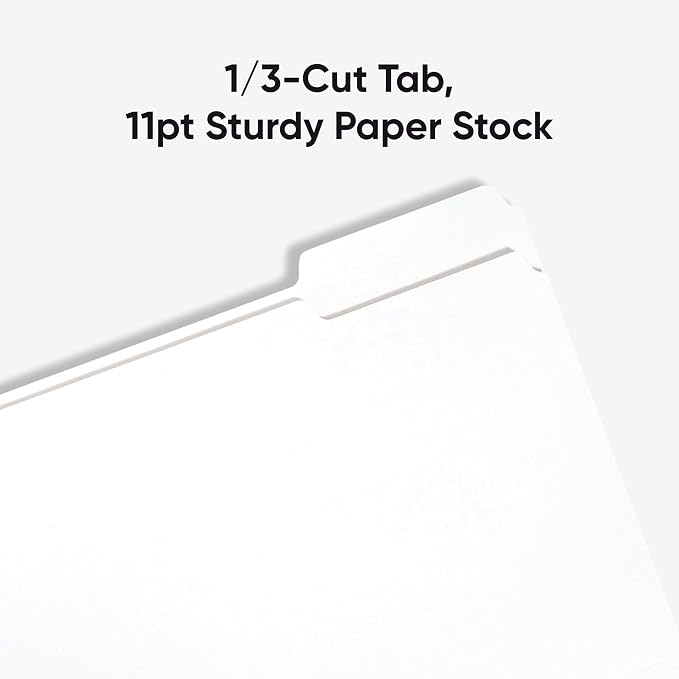 Smead Standard File Folders, 1/3-Cut Tabs, Letter Size| - Image 4