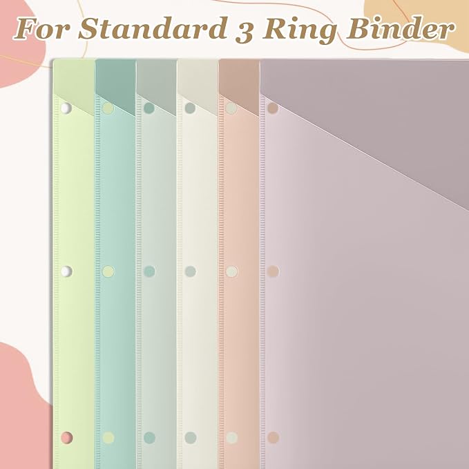 Epakh 48 Pcs Binder Dividers for 3 Rings Binders Index Dividers - Image 5