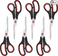 6 Packs Sewing Craft Scissors Bulk, Stainless Steel Shears by Xnluothsk