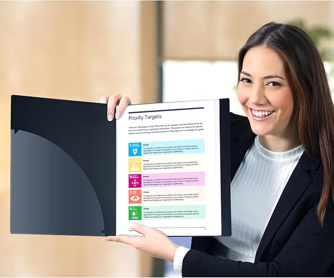 Dunwell Presentation Binder 48-Pocket, Displays 96 Pages, 8.5x11 Portfolio - Image 8