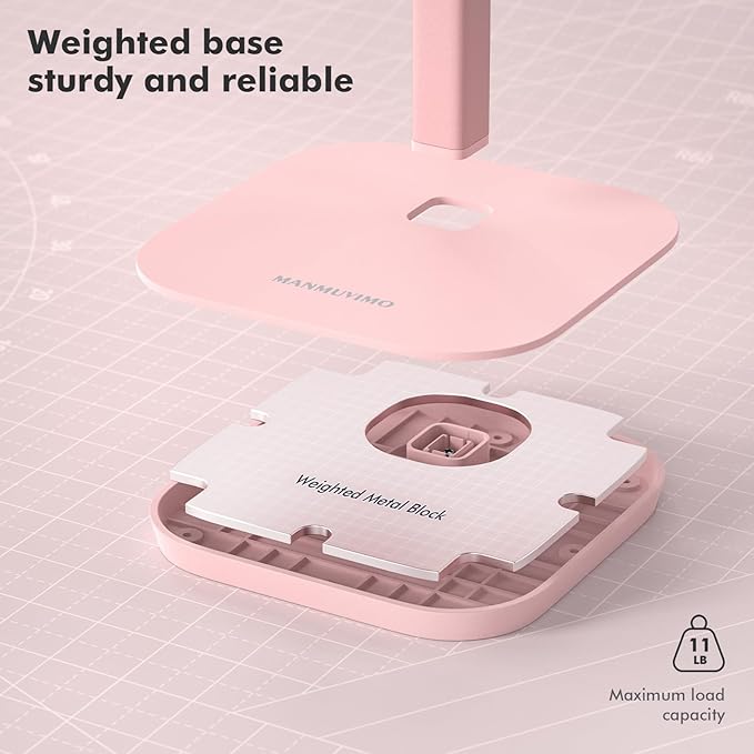 Headphone Stand, Desktop Headset Holder Desk Earphone Stand Aluminum Headset - Image 4