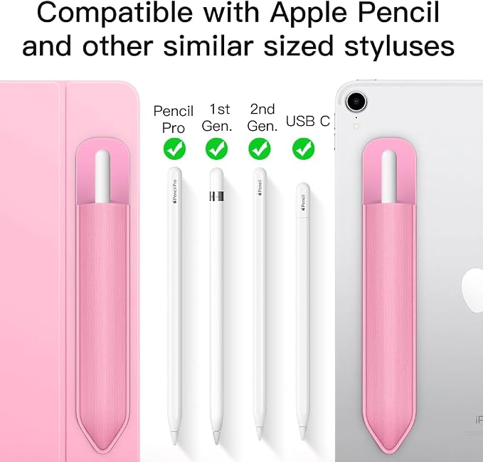 MoKo Pencil Holder Sticker Fit Apple Pencil Pro, Apple Pencil, Apple Pencil - Image 2