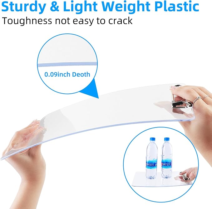 Plastic Clipboards, A4 Acrylic Clear Board 8.5x11 | Transparent Letter Size 9" - Image 4