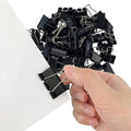 Ykimok 80Pcs Medium Binder Clips, 1.25 inch, Paper Clamps Medium Size by Ykimokdailynecessities
