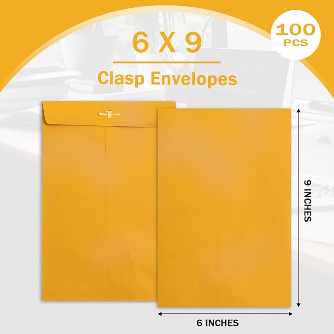 6x9 Clasp Envelopes - Image 3