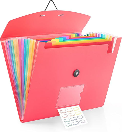13 Pocket Accordion File Organizer by RIEJIN