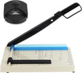 12" Guillotine Paper Cutter, A4 Paper Cutter, Heavy Duty 12-Sheet Capacity by YourLifeCollector