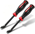 2 Pack Heavy Duty Upholstery Staple Remover Tool, Non-Slip Handle Carpet Staple by Unknown
