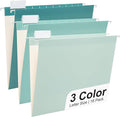 Y YOMA 18 Pack Gradient Hanging File Folders Letter Size Decorative Hanging by YYOMA