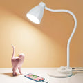 BOHON LED Desk Lamp with USB Charging Port, 3 Color Modes Dimmable, Auto by BOHON