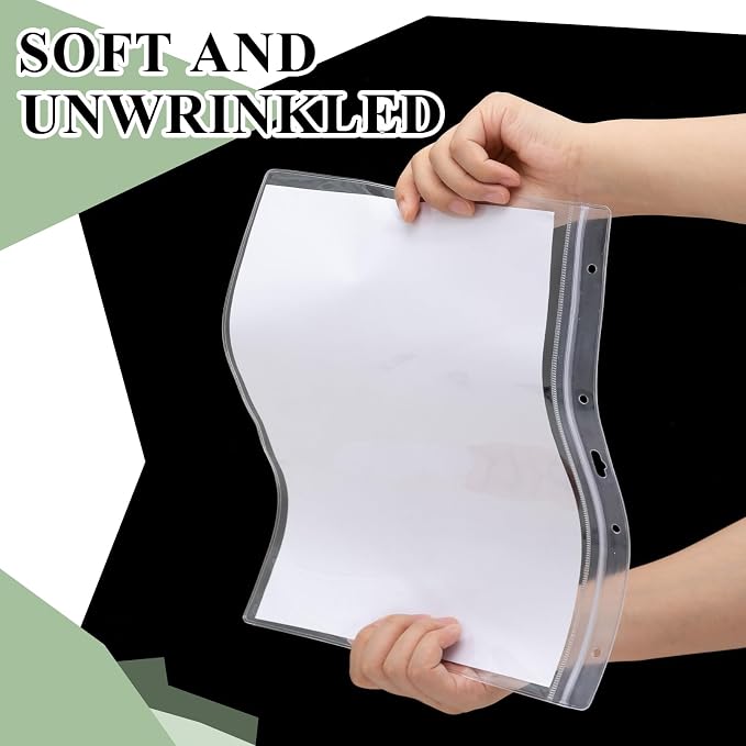 Sinload 20 Pcs Heavy Duty Sheet Protector 8.5 x 11 Inch Job Ticket Holder - Image 7
