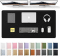 YSAGi Leather Desk Protector, Office Mat, Large Mouse Mat, Non-Slip PU Leather by YSAGi