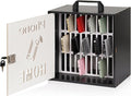 Cell Phone Holder Classroom 33 Slots Wooden Cell Phone Storage Cabinet Pocket by Lzttyee