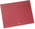 Gartner Studios Certificate Holder 6 Count | Durable vibrant red 190lb by GartnerStudios