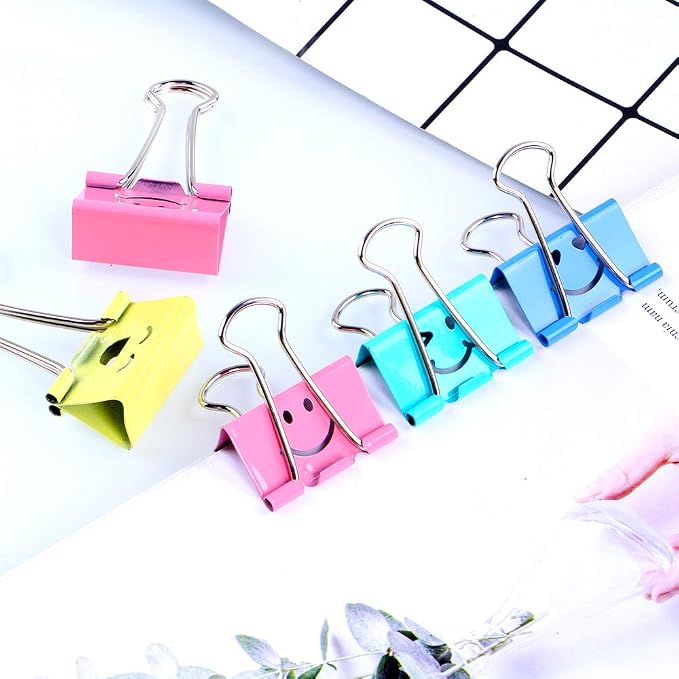 【64pack】 Binder Clips, Limque Paper Clips, Paper Clamps - Image 6