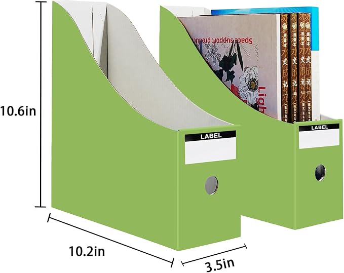 Limitliho 24 Pack Cardboard Magazine Holder - Image 5