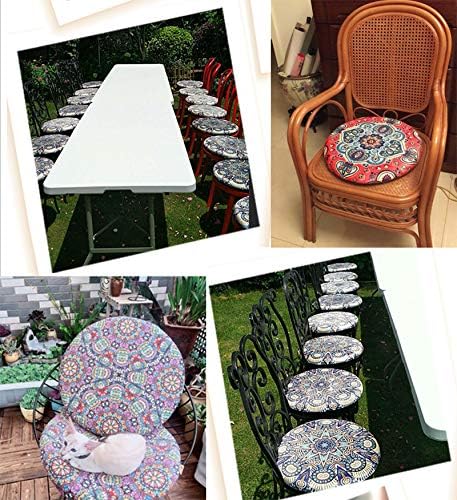 Sigmat Memory Foam Seat Cushion Anti-Slip Soft Round Stool Cushion Chair Pad 20 - Image 3