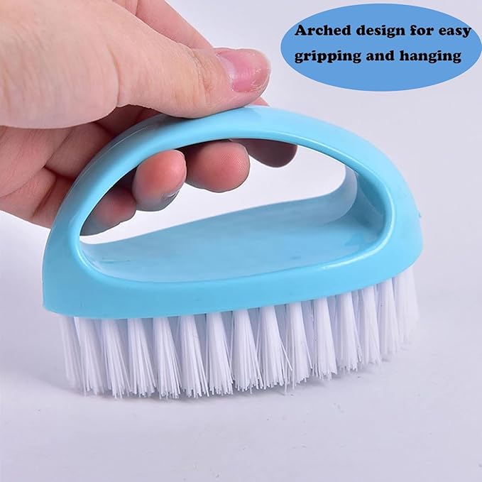 2 Pack Scrubbing Brushes for Cleaning, Heavy Duty Scrub Brush Nylon Stiff - Image 6