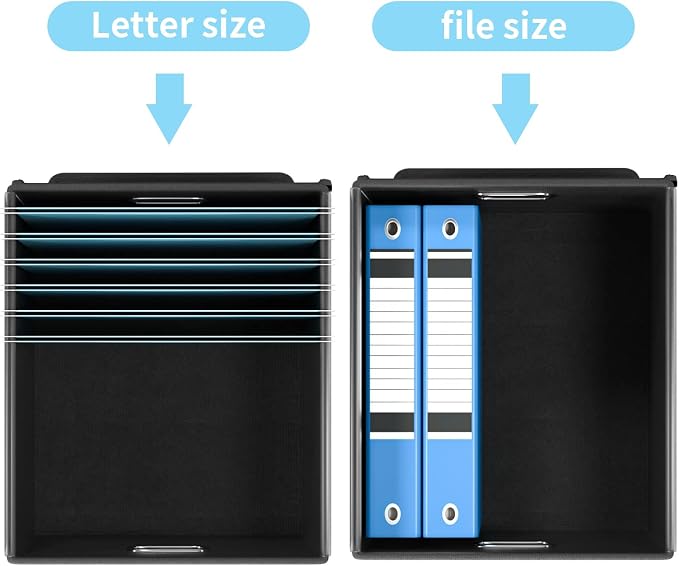 Decorative File Organizer Document Storage Boxes - Image 4