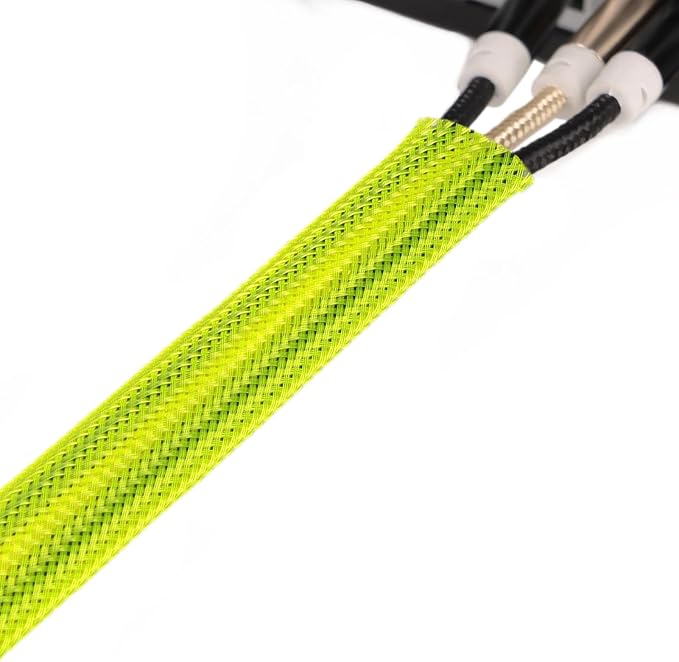 25ft PET Expandable Braided Cable Sleeve 1/4inch Pet Braided Cable Sleeve - Image 8