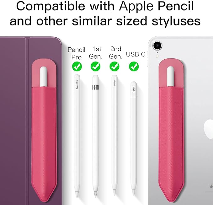 MoKo Pencil Holder Sticker Fit Apple Pencil Pro, Apple Pencil, Apple Pencil - Image 2