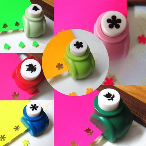 12pcs Craft Hole Punch Shapes Set, Small Paper Puncher - Image 2
