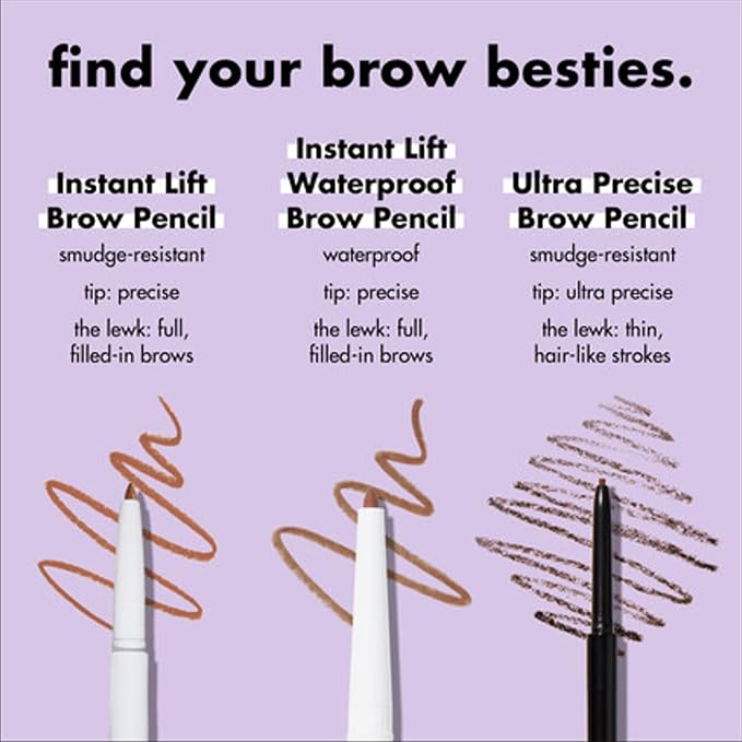e.l.f. Instant Lift Brow Pencil, Dual-Sided, Fine Tip, Fills Brows, Neutral - Image 6
