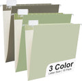 Y YOMA 18 Pack Gradient Hanging File Folders Letter Size Decorative Hanging by YYOMA