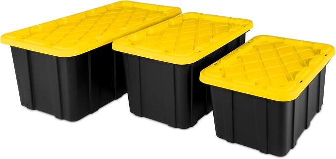 Sterilite 24-Pack Industrial Tote, Plastic Storage Container Bins - Image 9
