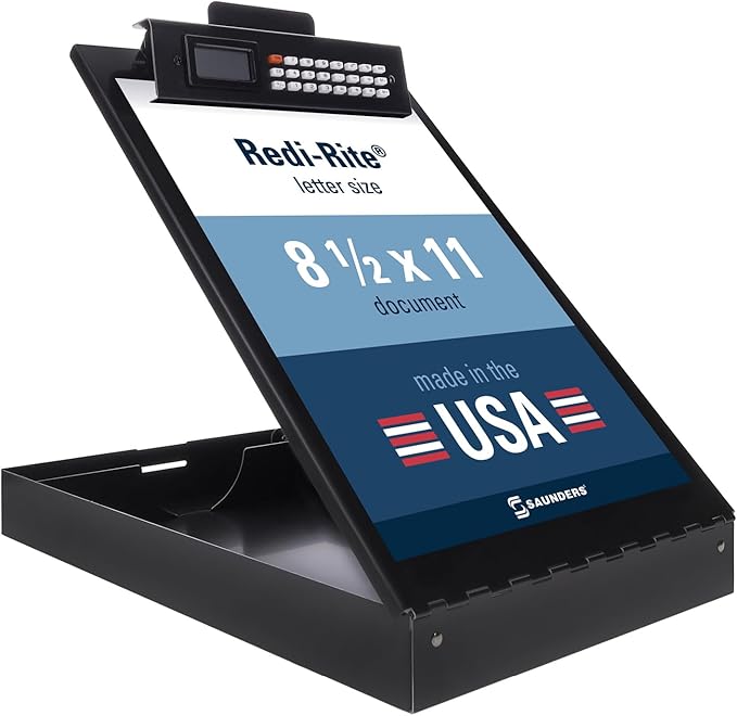 Saunders Recycled Aluminum Redi-Rite Storage Clipboard by Saunders