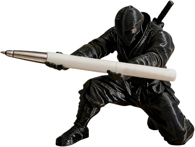 Knight-Style Executive Pen Holder -Plastic Ninja Samurai Design, Single Pen by Unknown
