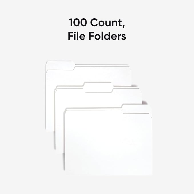 Smead Standard File Folders, 1/3-Cut Tabs, Letter Size - Image 3