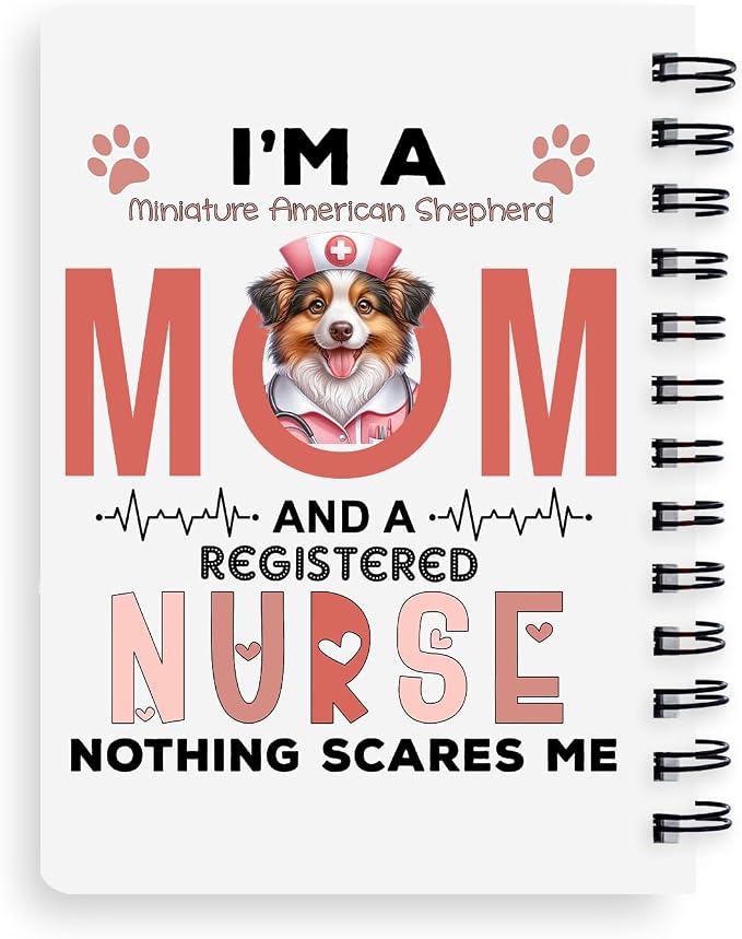 Ninety3POD I'm a Miniature American Shepherd Mom and a Registered Nurse Nothing - Image 2