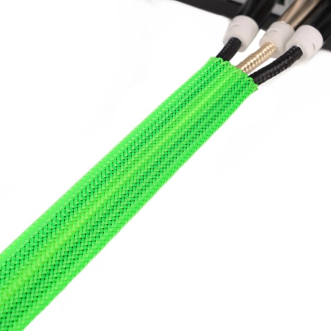 25ft PET Expandable Braided Cable Sleeve 1/3inch Pet Braided Cable Sleeve - Image 8