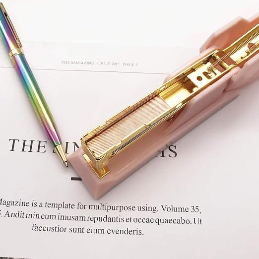 Rose Gold Staples 26/6 Standard Stapler Refill Rosegold 12mm Width #12 Staples - Image 3