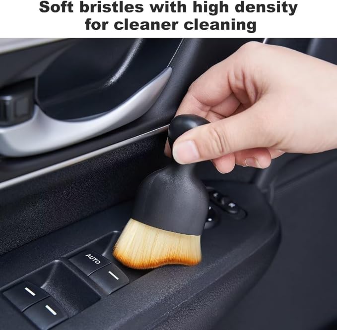 Car Interior and Exterior Soft bristles Detail dust Automotive Brush dusting - Image 4